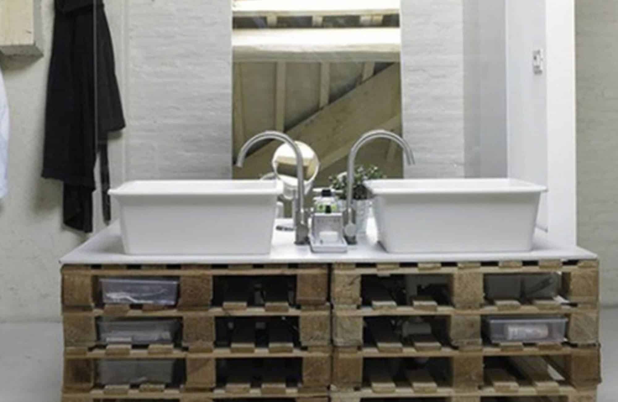 мебель в ванную в стиле лофт