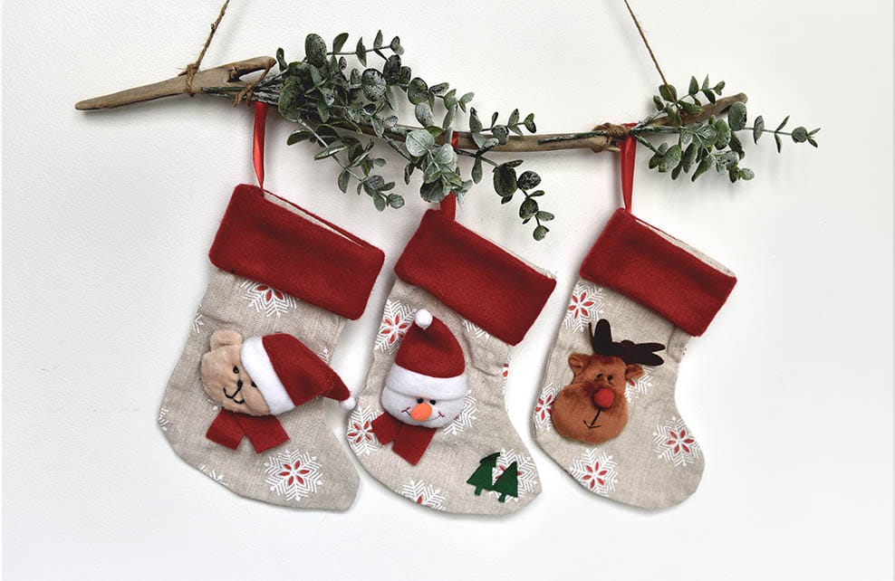 DIY : Mes chaussettes de Noël suspendues - Depuis mon hamac